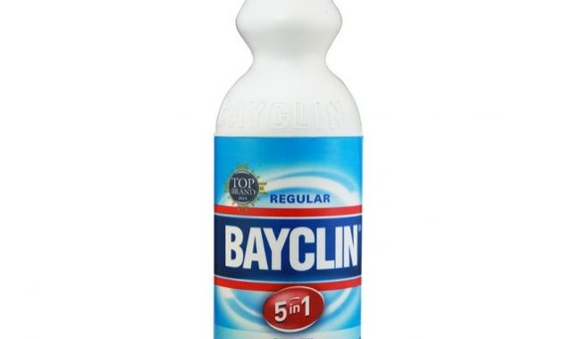 membersihkan lantai kamar mandi dengan bayclin