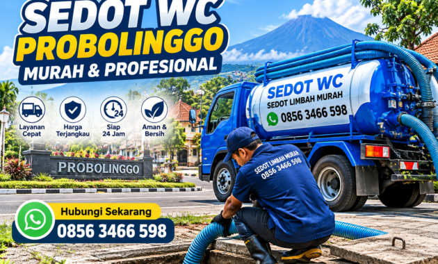 Jasa Sedot WC Probolinggo murah dan profesional